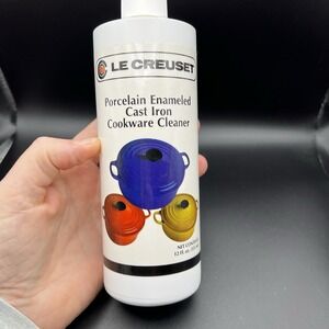 LE CREUSET Enameled Cast Iron Cookware Cleaner 12 fl oz Liquid NEW Sealed #2